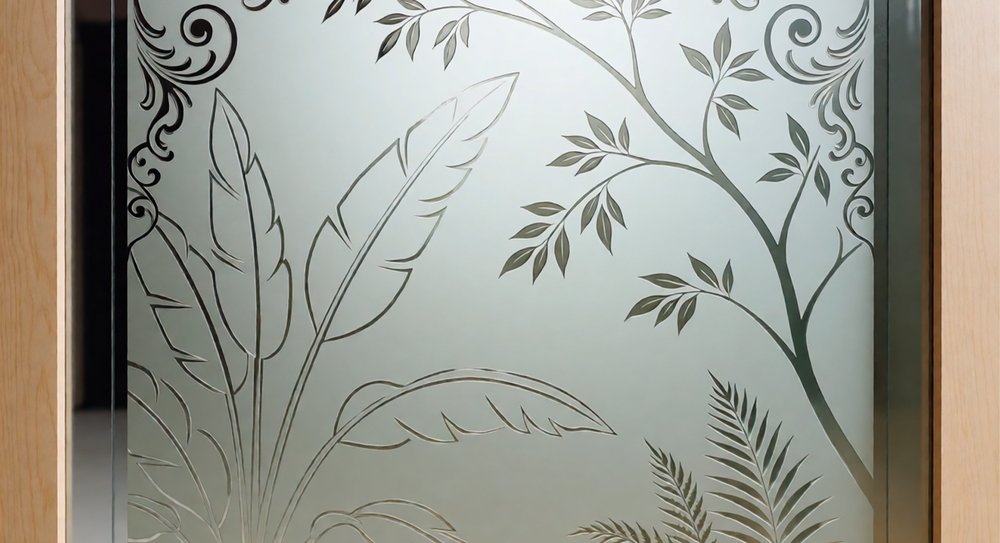 Sandblasting en Vidrio